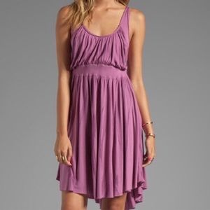 Free people cotton dress with detailed back